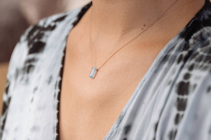 New Beginnings Necklace - Sky Blue Topaz