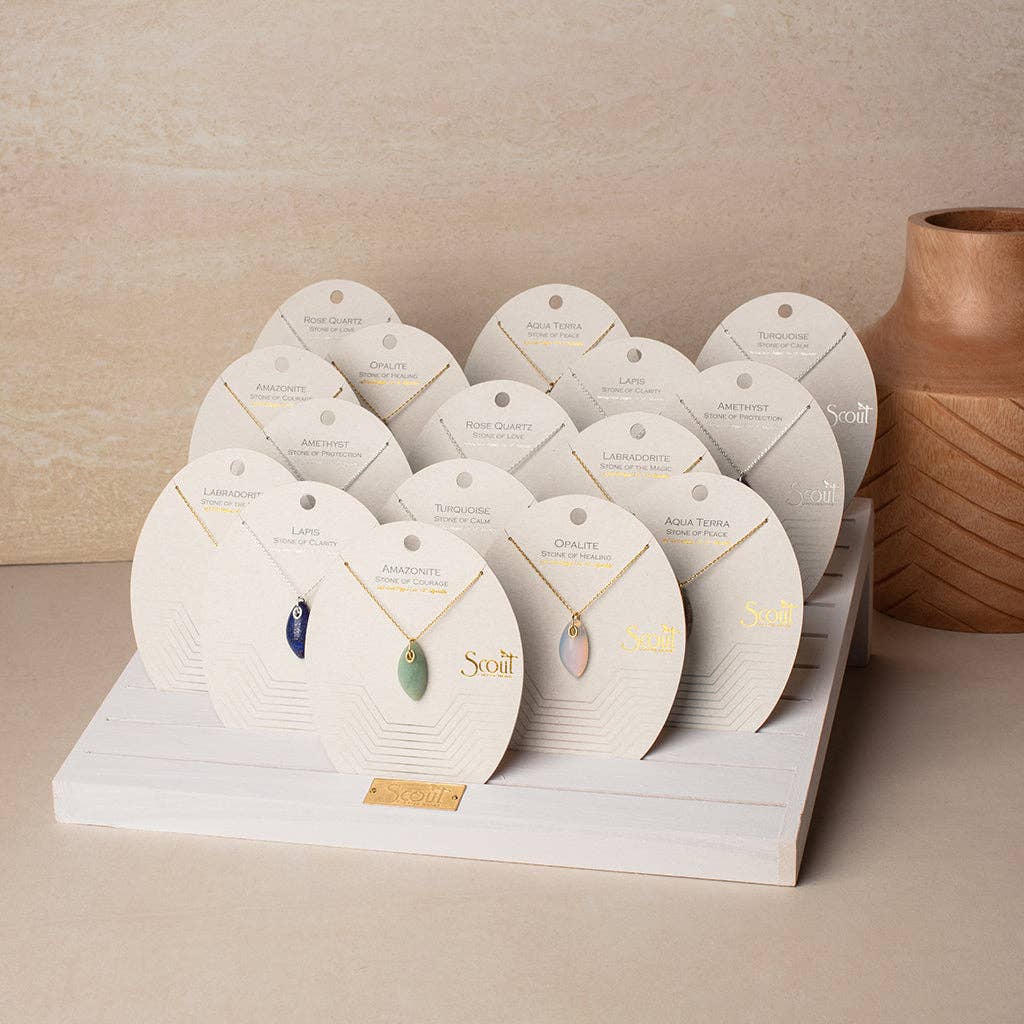 Scout Curated Wears - White Card Display