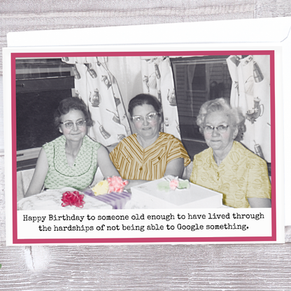 Raven's Rest Studio - Happy Birthday To Someone Old Enough To Have Lived Through..