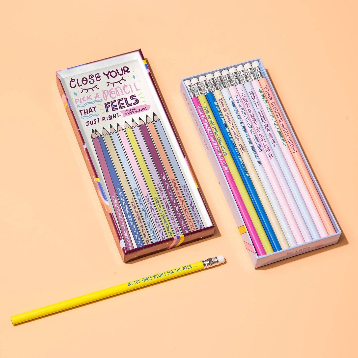 Em & Friends - Wishes, Secrets, and Dreams Pencil Set
