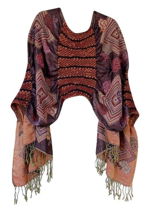 Pashmina Ruffle Shawl