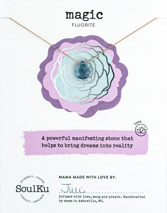 Magic Necklace - Fluorite