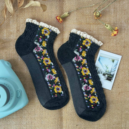 Daisy Dunes - Audrey Vintage Ankle Socks
