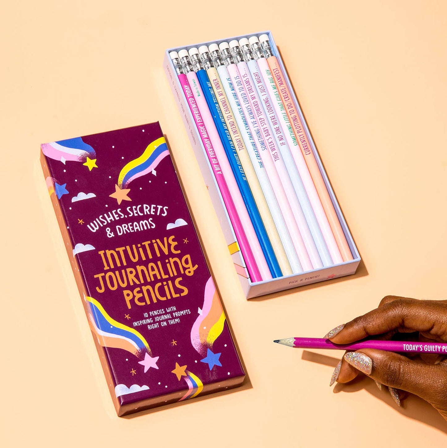 Em & Friends - Wishes, Secrets, and Dreams Pencil Set