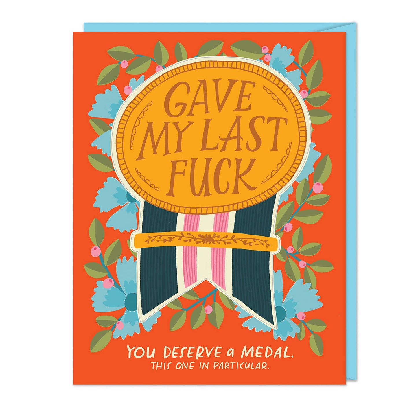 Gave My Last Fuck Sticker Card