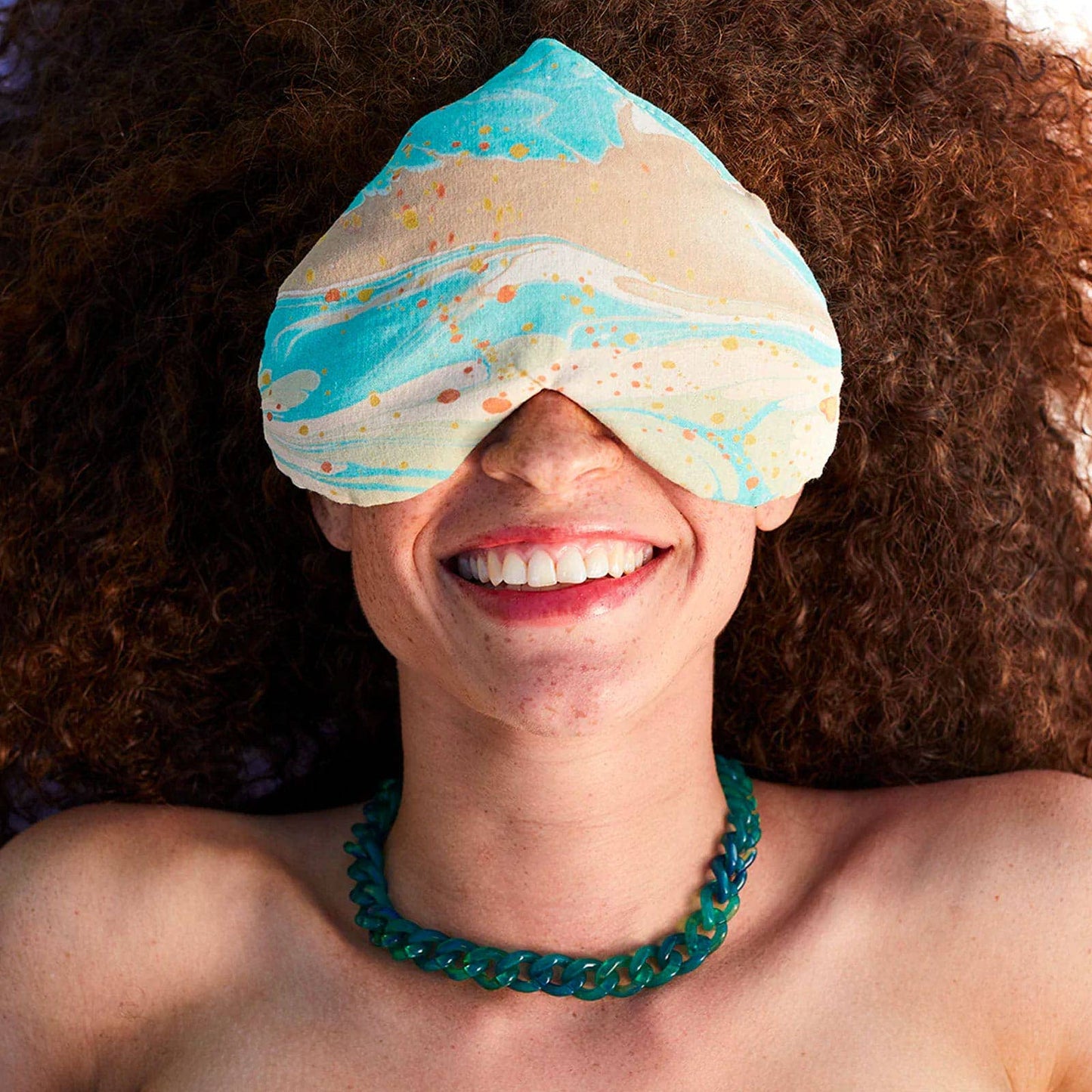 Love Mert - Eye Love Pillow - Pool