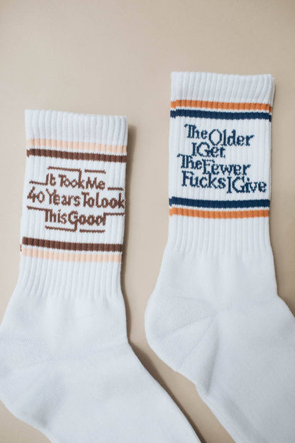 The Bee & The Fox - It Took Me 40 Years to Look This Good | Socks