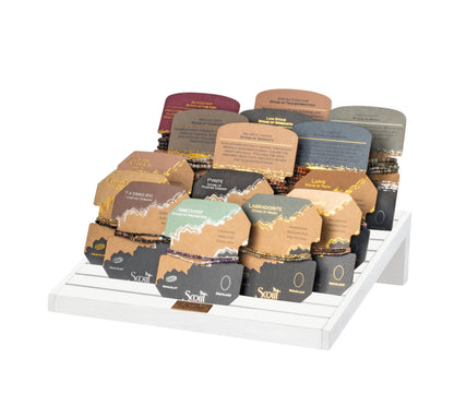 Scout Curated Wears - White Card Display