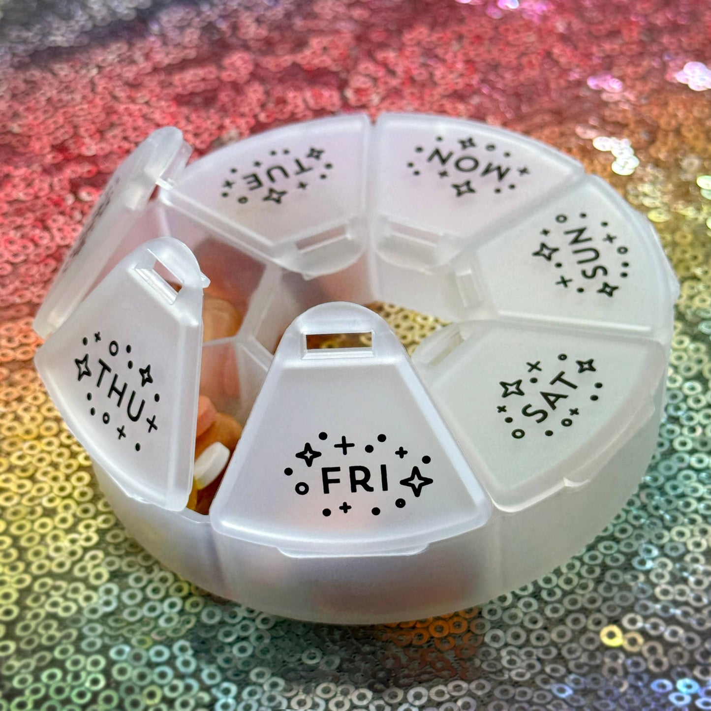 Dash of Pep - 7 Day Pill Case