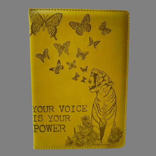 Seren James - Journal Your Voice is Your Power Vegan Journal