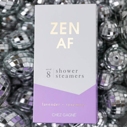 Zen AF - Aromatherapy Shower Steamers - Lavender - Set of 8