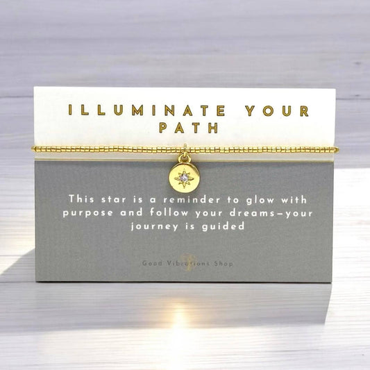 Good Vibrations Shop - Illuminate Your Path⎮Star Bracelet