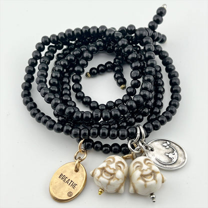 Breathe Buddha Mala Bracelet *Limited Edition