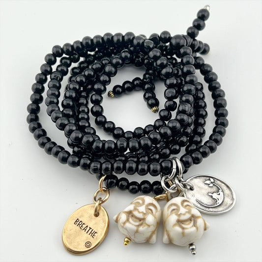 Breathe Buddha Mala Bracelet *Limited Edition