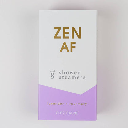 Zen AF - Aromatherapy Shower Steamers - Lavender - Set of 8