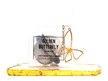 Golden Butterfly Tea Infuser