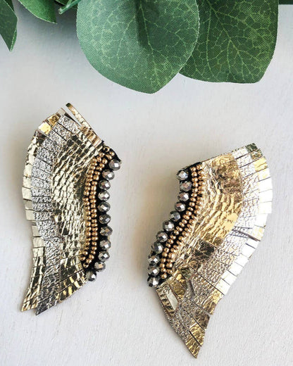Goddess Wing Earrings — Symbol of Midlife Liberation