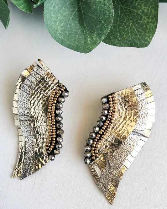 Goddess Wing Earrings — Symbol of Midlife Liberation