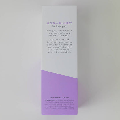 Zen AF - Aromatherapy Shower Steamers - Lavender - Set of 8