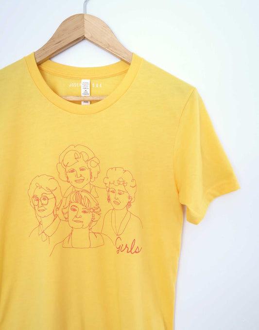 Golden Girls tribute t-shirt — sisterhood aging friendship gift Bloomified
