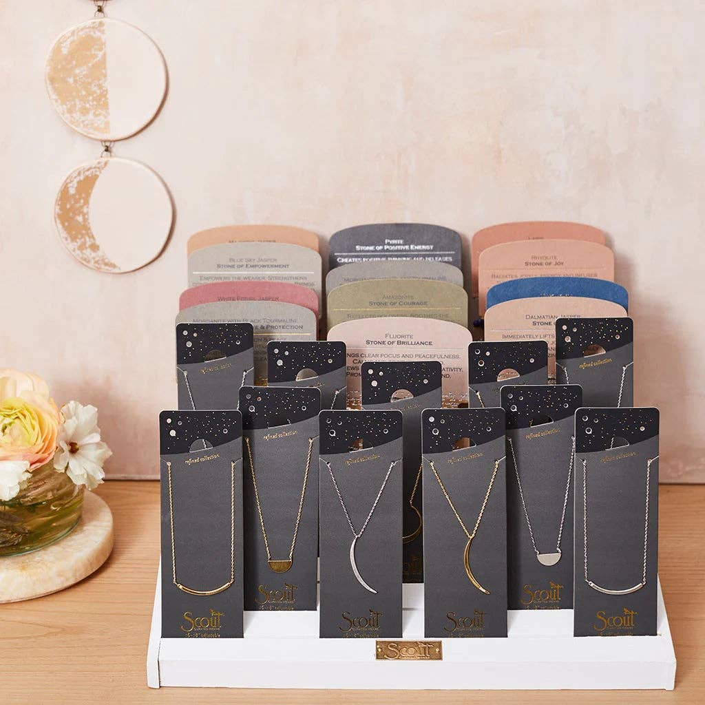 Scout Curated Wears - White Card Display