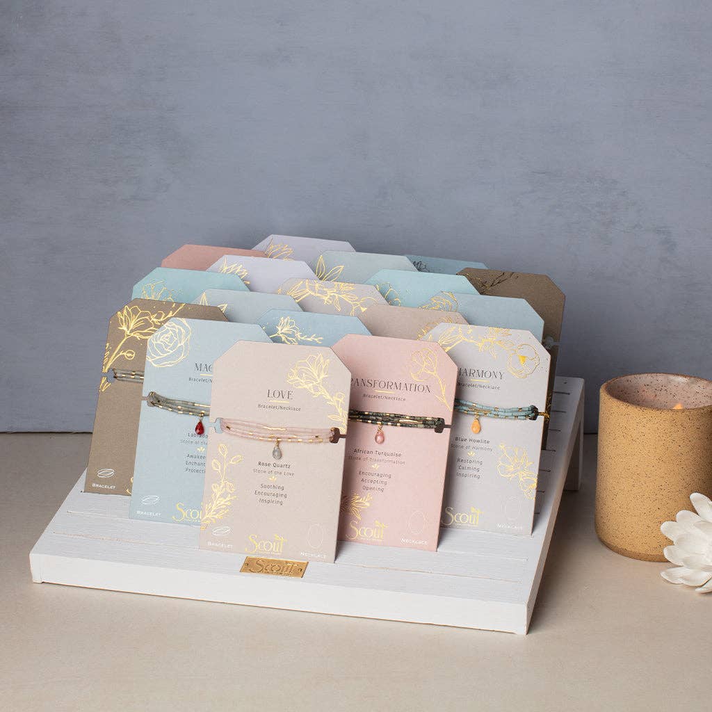 Scout Curated Wears - White Card Display