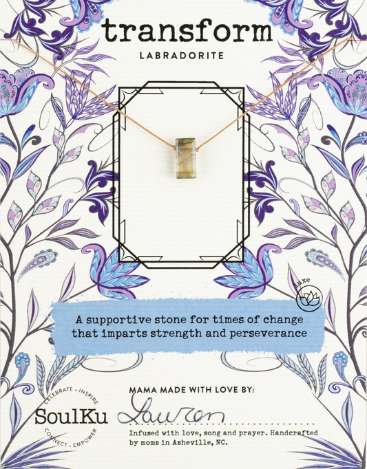 Transform Necklace - Labradorite