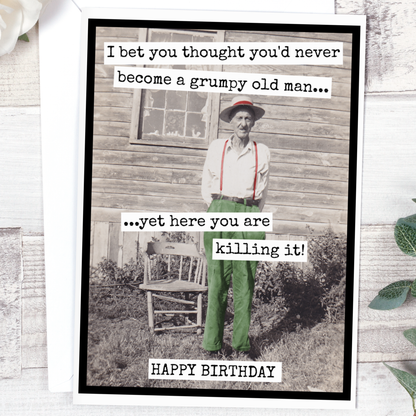 Raven's Rest Studio - I Bet You Thought You'd Never Become A Grumpy Old Man...