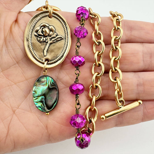 One of a Kind Rosary Choker