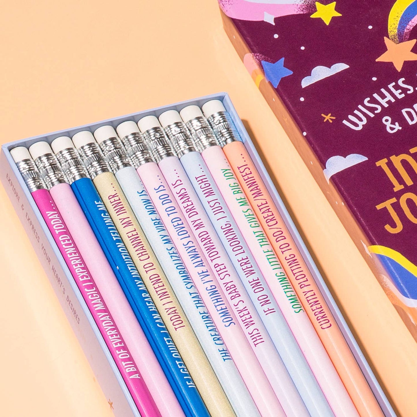 Em & Friends - Wishes, Secrets, and Dreams Pencil Set