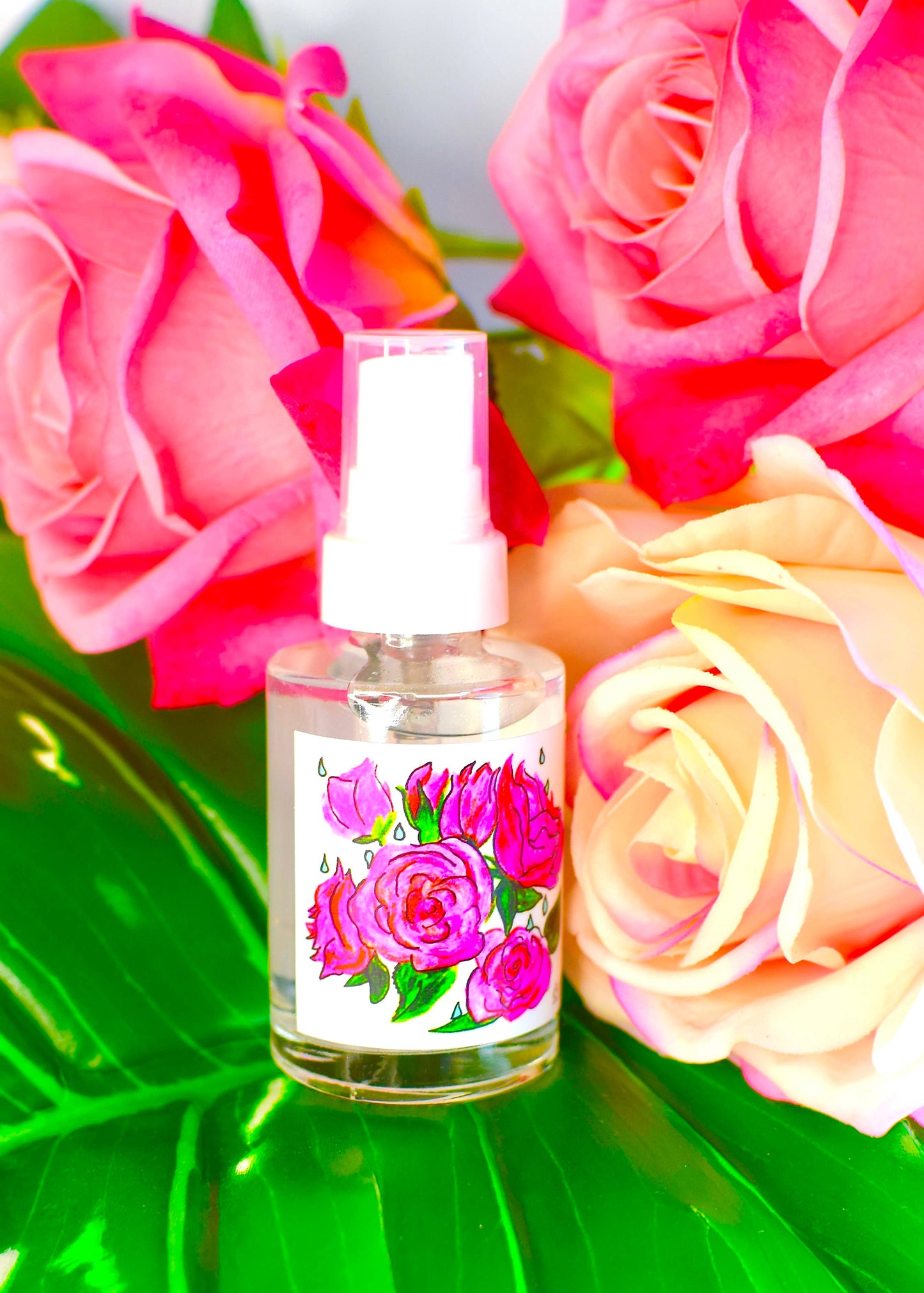 Plant Makeup - Rose Dew Face + Hair Mist