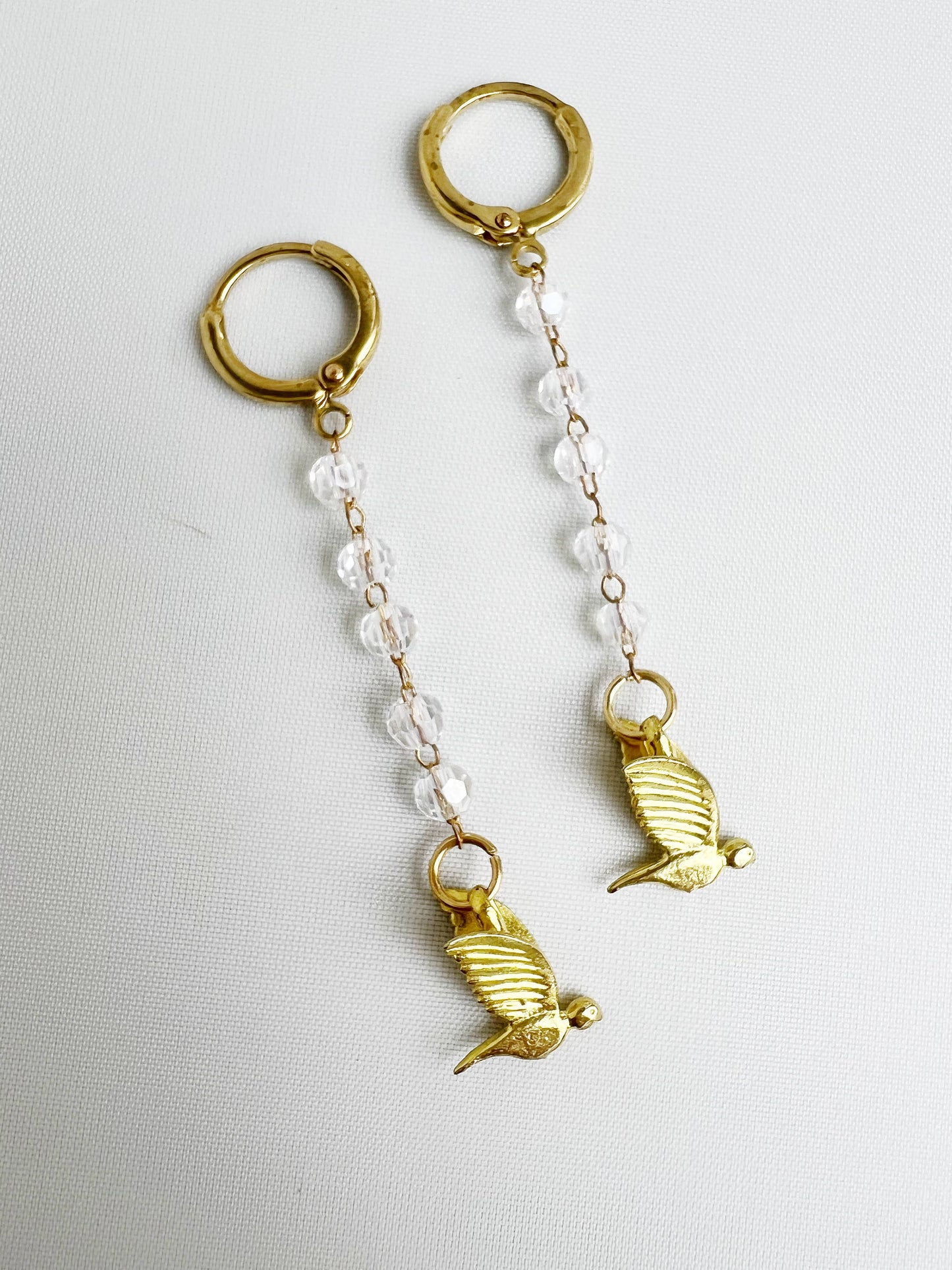 Tiny Bird Earrings